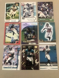 Fred Taylor 🏈 Jacksonville Jaguars Football Cards 🏈 9 Card Lot 🏈 - Picture 1 of 12