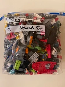 LEGOS Bricks Parts and Pieces Clean Genuine - 2 lbs 5 oz Grab Bag - Picture 1 of 3