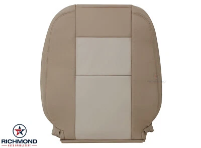 Ford Explorer Sport Trac 2007-2010 - Cubierta de asiento de cuero con respaldo inclinado del lado del conductor tostado Foto 1 de 4