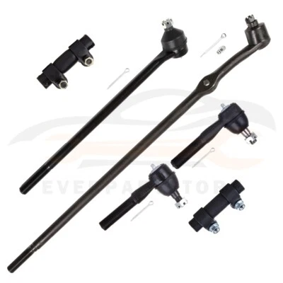 Kit de 6 eslabones de barra de dirección aptos para Ford F150 F250 F350 Bronco 1980-1997 tracción trasera Foto 1 de 4