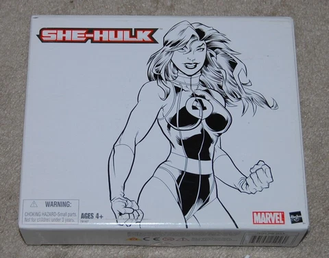 SHE-HULK Marvel Legends Fantastic Four 2007 SDCC Exclusive Action Figure Cover