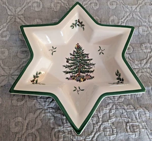 Spode Christmas Star Dish With Box 10" - Picture 1 of 10
