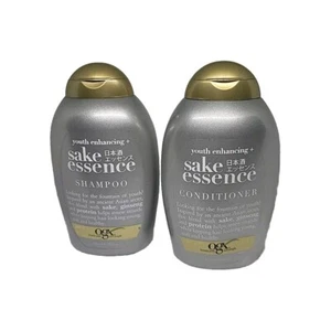 OGX Sake Essence Youth Enhancing Shampoo & Conditioner Set 13 fl oz Bottles NEW - Picture 1 of 2