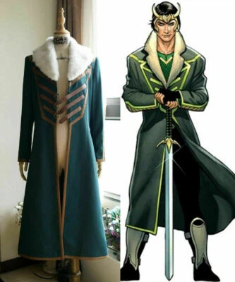 NEW！ Loki: Agent of Asgard Cosplay, Loki Coat Costume/0 - Image 1 of 4