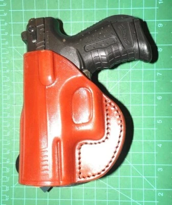 Funda de paleta giratoria Tagua PD3R-1033 LH de cuero con tapa abierta para Walther P22 3,4" Foto 1 de 4