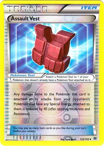 Assault Vest - 133/162 - Uncommon - Reverse Holo Near Mint BREAKthrough - Image 1 of 1