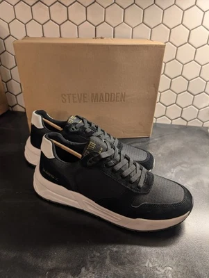 Steve Madden Braddik Men's Athletic Dress Shoes Sneakers, Size 11 New With Box - Image 1 of 4