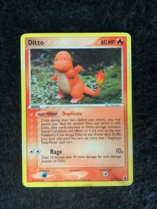 Pokemon Card - Ditto Charmander Delta Species 37/113 LP - Picture 1 of 2