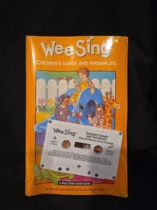 Wee Sing Children's Songs & Fingerplays 1979 Cassette Tape & Book Set NEW/SEALED - Picture 1 of 4
