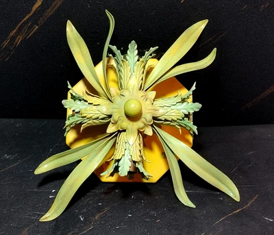 Ceiling Lamp / Wall Lamp, By BANCI, YELLOW / GREEN, 1970, Hollywood Regency, NEW - Image 1 of 4