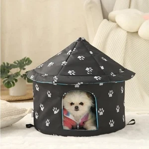 Outdoor Waterproof Cat House - Insulated, Weatherproof, Warm Shelter for Cats... - Picture 1 of 5