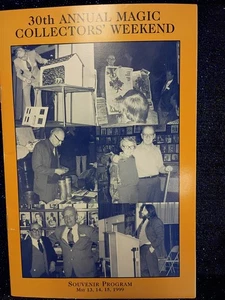 30th Annual Magic Collectors Weekend Souvenir Program 1999 - Bild 1 von 3