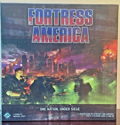 Fortress America Board Fantasy Flight Games 2012 Nuevo en Shrink FFG MB Milton Foto 1 de 2