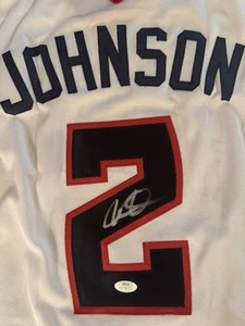 Joe Johnson Signed Hawks Jersey, JSA Certified. - Picture 1 of 3