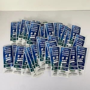 Lot of 50 Fletcher No Wire Hanging System Suspension Tools 50 lbs Capacity New - Picture 1 of 5