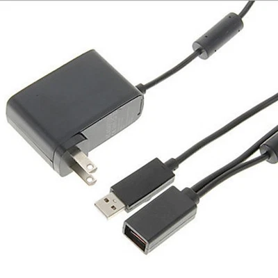 USB Charger AC Power Supply Adapter Cable for XBOX 360 Console Kinect Sensor - Image 1 of 4