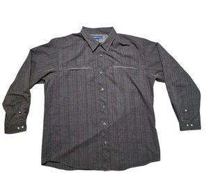 Exofficio Long Sleeve Shirt Mens Xxl Brown Button Down - Picture 1 of 16