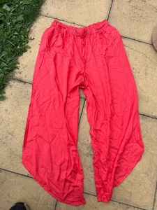 Monsoon Strandhose Damen Medium Rosa Weites Bein Cullotte Hose - Bild 1 von 6