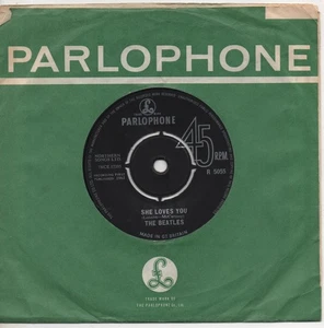 THE BEATLES she loves you*i'll get you 1963 UK PARLOPHONE 1ST PRESSING - Picture 1 of 4