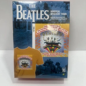The Beatles Magical Mystery Tour CD w / Bonus Size XL T-Shirt “SEALED” New - Picture 1 of 3