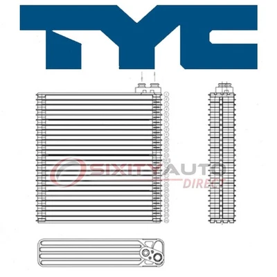 TYC Front AC Evaporator Core for 2004-2008 Acura TSX Heating Air xe Foto 1 de 4
