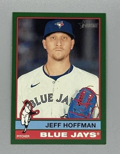 2025 Topps Heritage Jeff Hoffman #431 High Number Short Prints Green Border - Picture 1 of 2