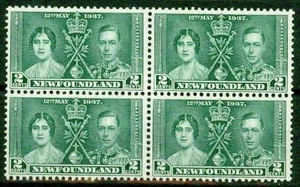 TERRANOVA-1937 - CORONACIÓN 2¢ BLOQUE DE 4 - EN MUY BUEN ESTADO** - Imagen 1 de 1