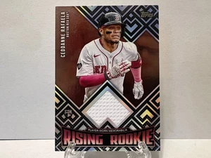 2024 Topps Update Series CEDDANNE RAFAELA Rising Rookie Relic Card RC RED SOX - Picture 1 of 1