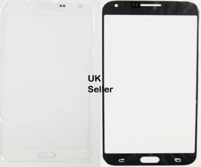 For Samsung Galaxy E5 E500 E500F E500M Front Outer Screen Lens Glass WHITE - Image 1 of 2