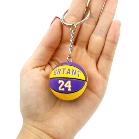 3D NBA Basketball team Keychain LAKERS, LEBRON, Bulls, Cavaliers Cover