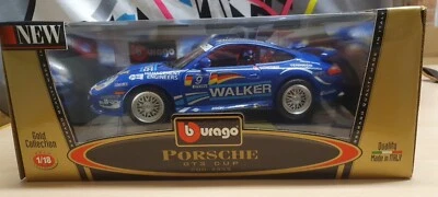 PORSCHE 911 GT3 CUP BURAGO 1/18 RARO COME NUOVO .NO MIRA JOUEF  POLISTIL ANSON  - Immagine 1 di 4
