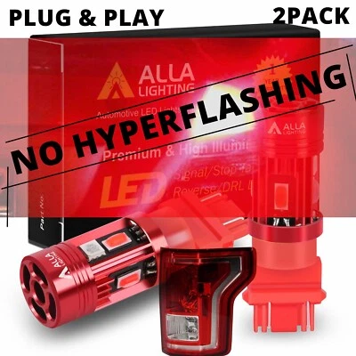 Bombillas traseras de freno LED ROJO CANBus intermitentes traseras para Ford F-150 2015-2017 Foto 1 de 4