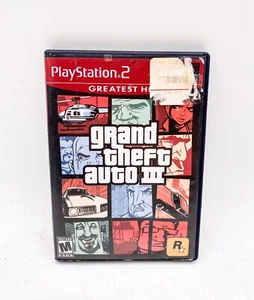 Grand Theft Auto III 3 (PlayStation 2, 2003) PS2 Game Complete W/ Manual & Map - Picture 1 of 2