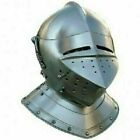 Medieval Helmet Knight Tournament Close Armor Helmet Replica Sca Larp Hol