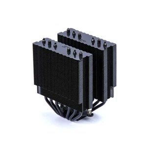 CPU Kühler 235W TDP 6 Heat Pipes Ohne Lüfter für AM4/AM5/LGA 1700/1200 Schwarz - Afbeelding 1 van 4