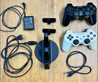 SONY PS3 DualShock 3 Official Charging Station Dock CECH-ZDC1J w/ 2 Controller