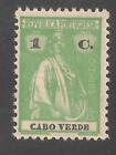 Cape Verde #175 (A6) FVF MINT - 1922 1c Ceres