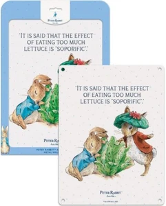 Peter and Benjamin by Beatrix Potter Licensed Large Steel Sign 40cm x 30cm 6301 - Picture 1 of 2