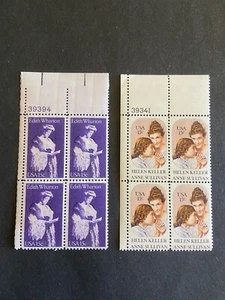 U.S. Stamps 15 Cent Plate Blocks Of 4 (Four) With 2 Different MNH, $1.20 FV - Picture 1 of 4