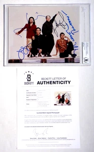 SEINFELD KOMPLETT BESETZUNG SIGNIERT 8X10 FOTO AUTOGRAMM BECKETT ZERTIFIZIERT JERRY - Bild 1 von 6