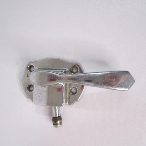Vintage Chrome Icebox Refrigerator Door Handle  3.5 X 6 Cover