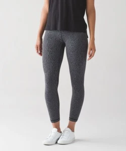Lululemon High Times Pant Digi Pixie Black Pitch Grey Women's 4 - 24" inseam - Picture 1 of 9