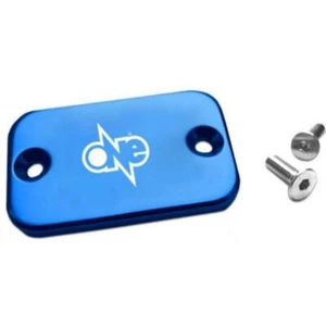 COPERCHIO POMPA FRENO ONE PER FOR YAMAHA BOOSTER MBK BW'S 50 1988-2003 BLU - Picture 1 of 3