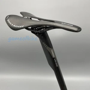 Carbon 3K MTB Road Bike Seat Saddle post blade Seatpost 27.2 30.8 31.6mm Seats - Picture 1 of 15