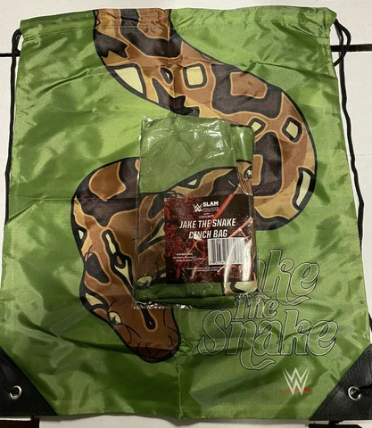 WWE Jake The Snake Roberts Cinch Bag - New Cover