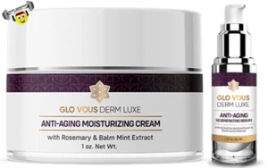 GLO Vous DERM Anti-Aging Cream & Regenerating Serum 2pc SET *AUTHENTIC* - Picture 1 of 1