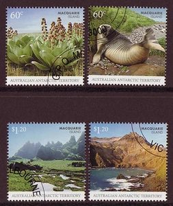 AUSTRALIA ANTÁRTICA 2011 OFERTA ESPECIAL JUEGO DE 4 CTO ISLAS ACUARIAS - Imagen 1 de 1