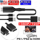 For Sony PS2/PS1 to HDMI Converter Adapter Link Cable HD Link Cable Plug & Play