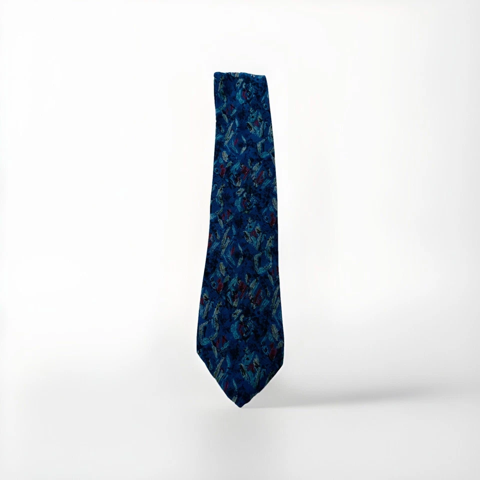 Corbata vintage Melvin’s para hombre hecha en Italia 100 % seda  Foto 1 de 4