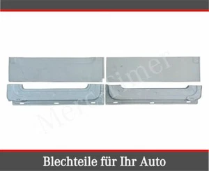 4x Mercedes Sprinter 1996-2006 juego de chapa de puerta chapa de reparación puerta trasera - Imagen 1 de 4